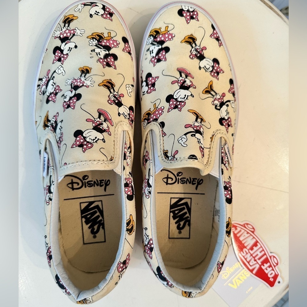 Vans Disney vault collection RARE Minnie Mouse slip on OG limited edition